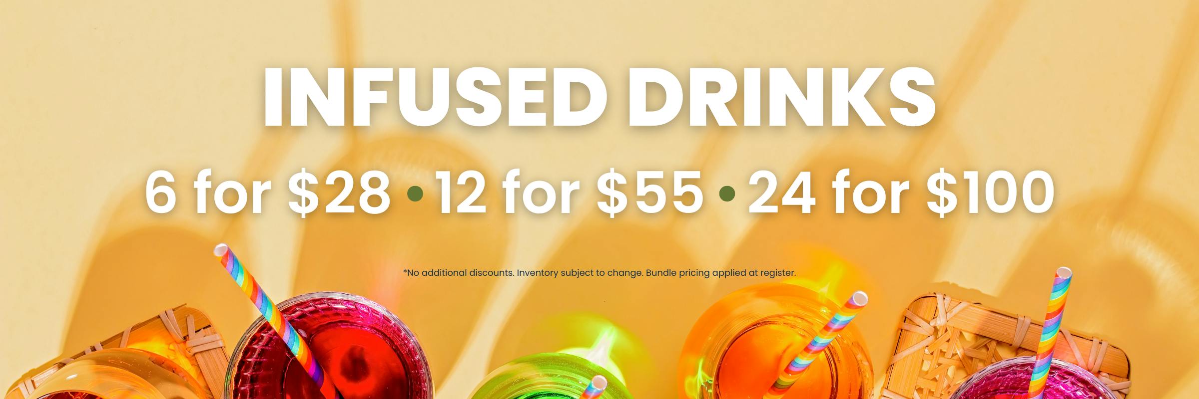 All Drinks only $5 Each