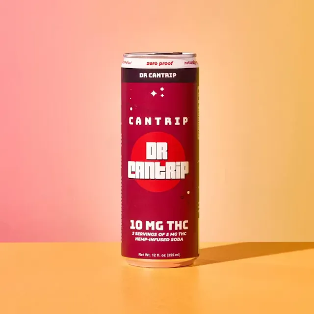 Cantrip Seltzer Dr. Cantrip 12oz/10mg (hybrid, drinks, 0.28g)