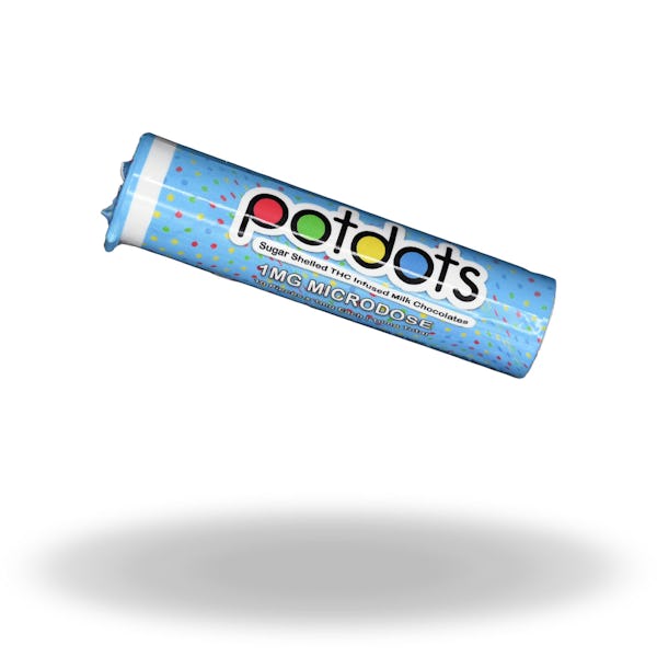 Product: Potdots | Sugar Shelled THC Infused Milk Chocolates 10pk | 10mg*