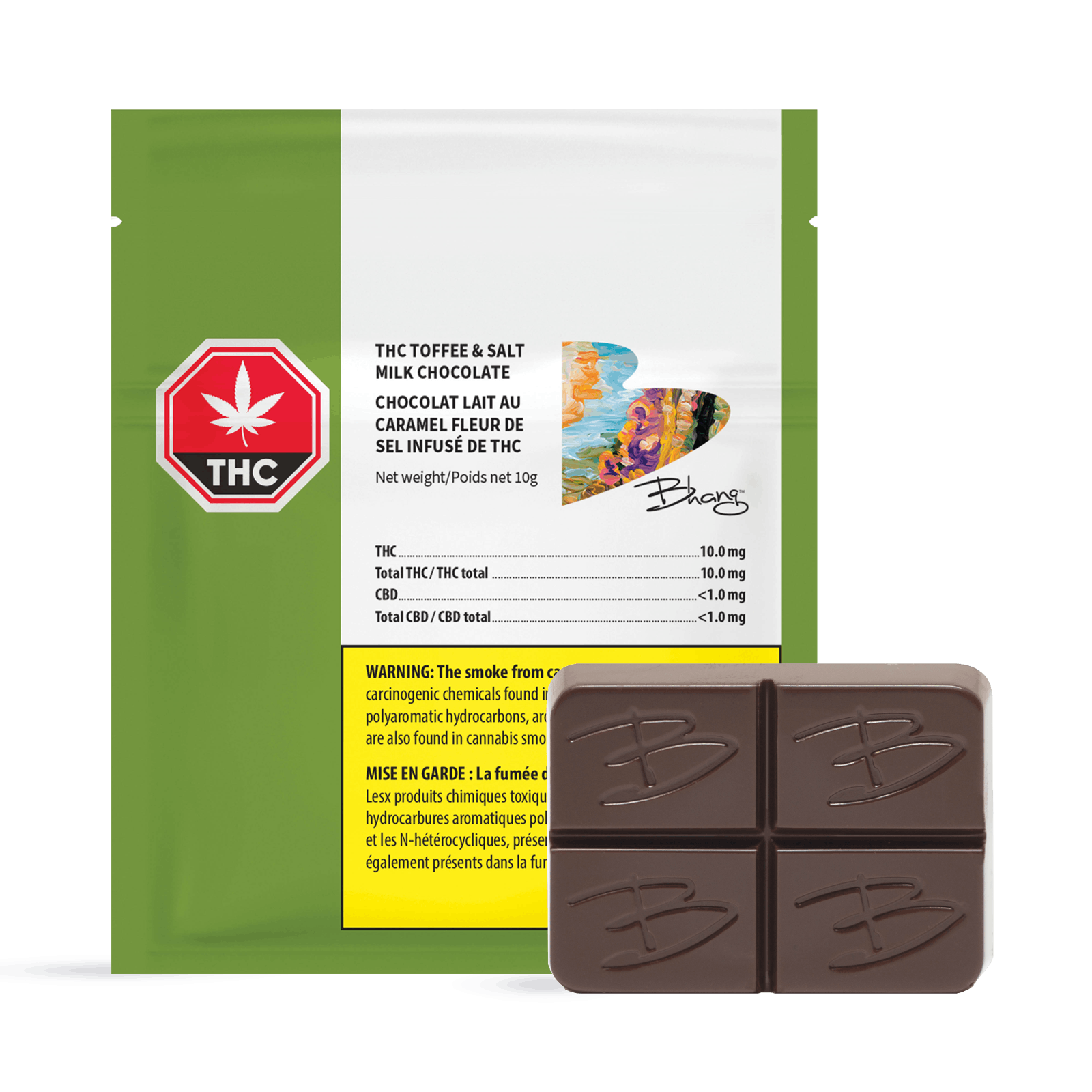 THC Toffee & Salt Milk Chocolate | Sessions Cannabis