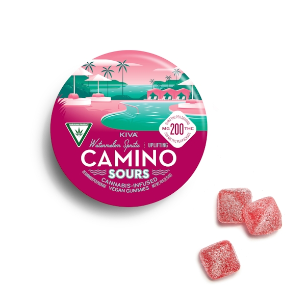 Camino Sours | Watermelon Spritz Sativa Gummies | 200mg