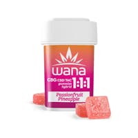 Product Passionfruit Pineapple  | 1:1:1 CBG:CBD:THC Gummies 20pk
