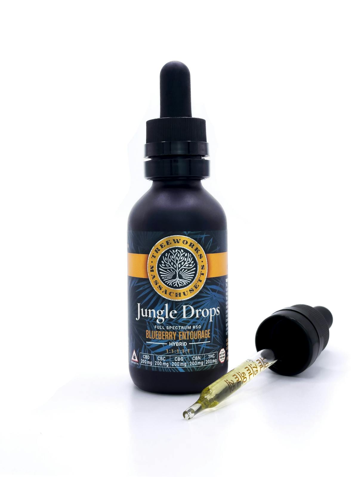 Photo of Treeworks | Jungle Drops – Hybrid – TAC (200mg CBD | 200mg CBC | 200mg CBG | 200mg CBN | 200mg THC)