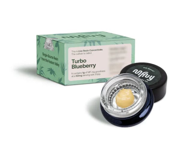 Concentrate | MFNY| Live Resin Badder |  Turbo Blueberry | 1g