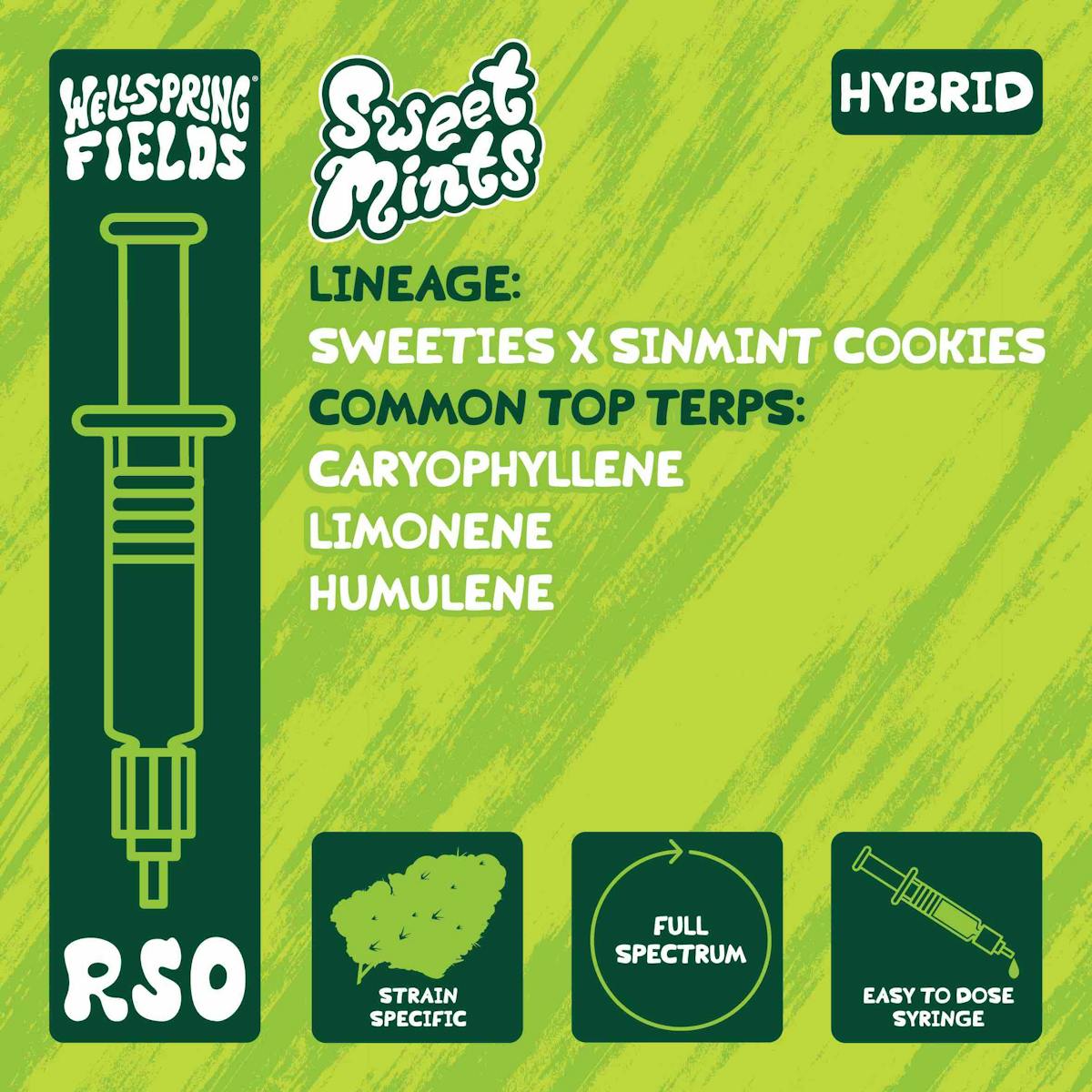 Photo of Sweet Mints RSO Syringe