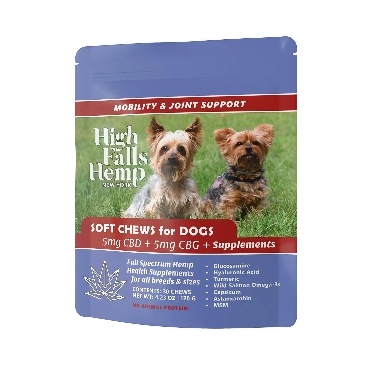 High Falls Soft Chews For Dogs CBD/CBG