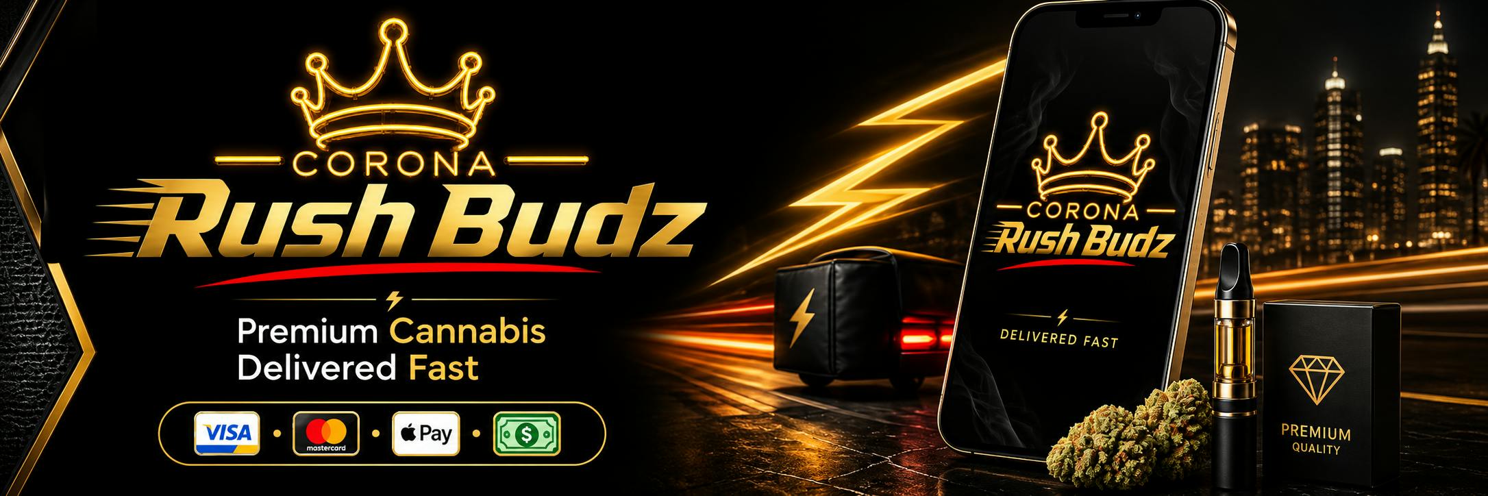 Your Driver Now Accepts Visa, Mastervard, Apple Pay! Select Cash at Checkout!