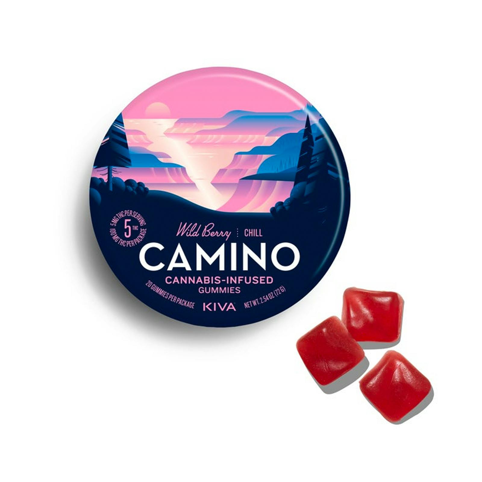 Wild Berry Chill Camino Gummies | 20-Pack