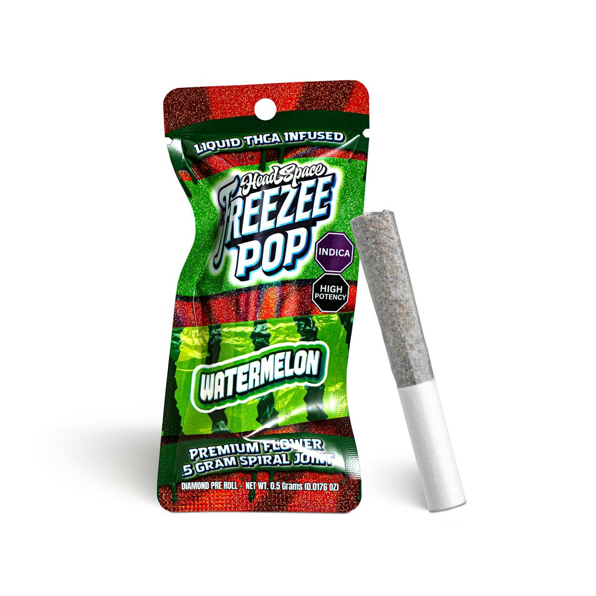 Photo of Watermelon Freeze Pop THCa Pre-Roll