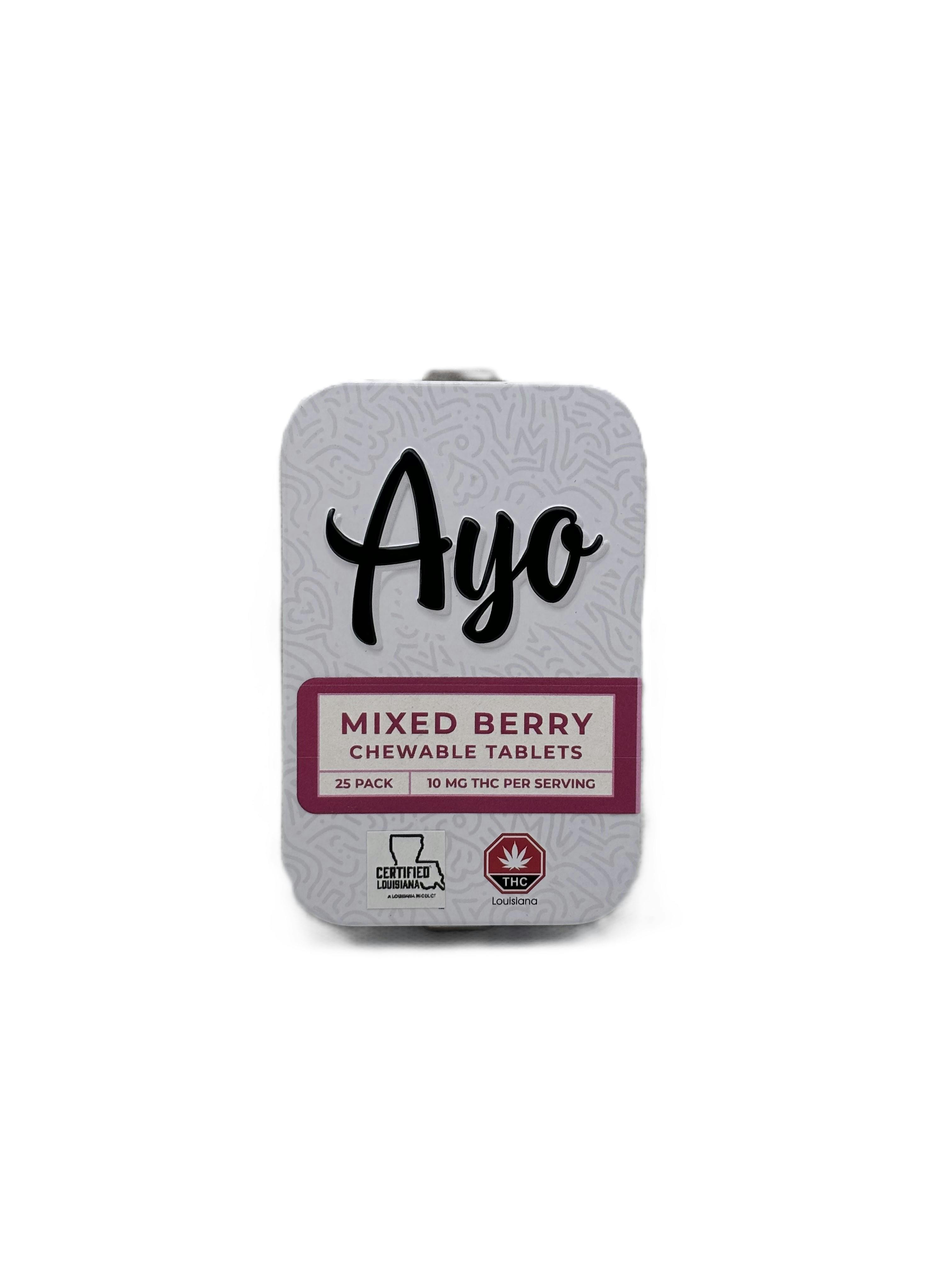 25pk Mixed Berry Tablets (250:0) | The Apothecary Shoppe - Lafayette