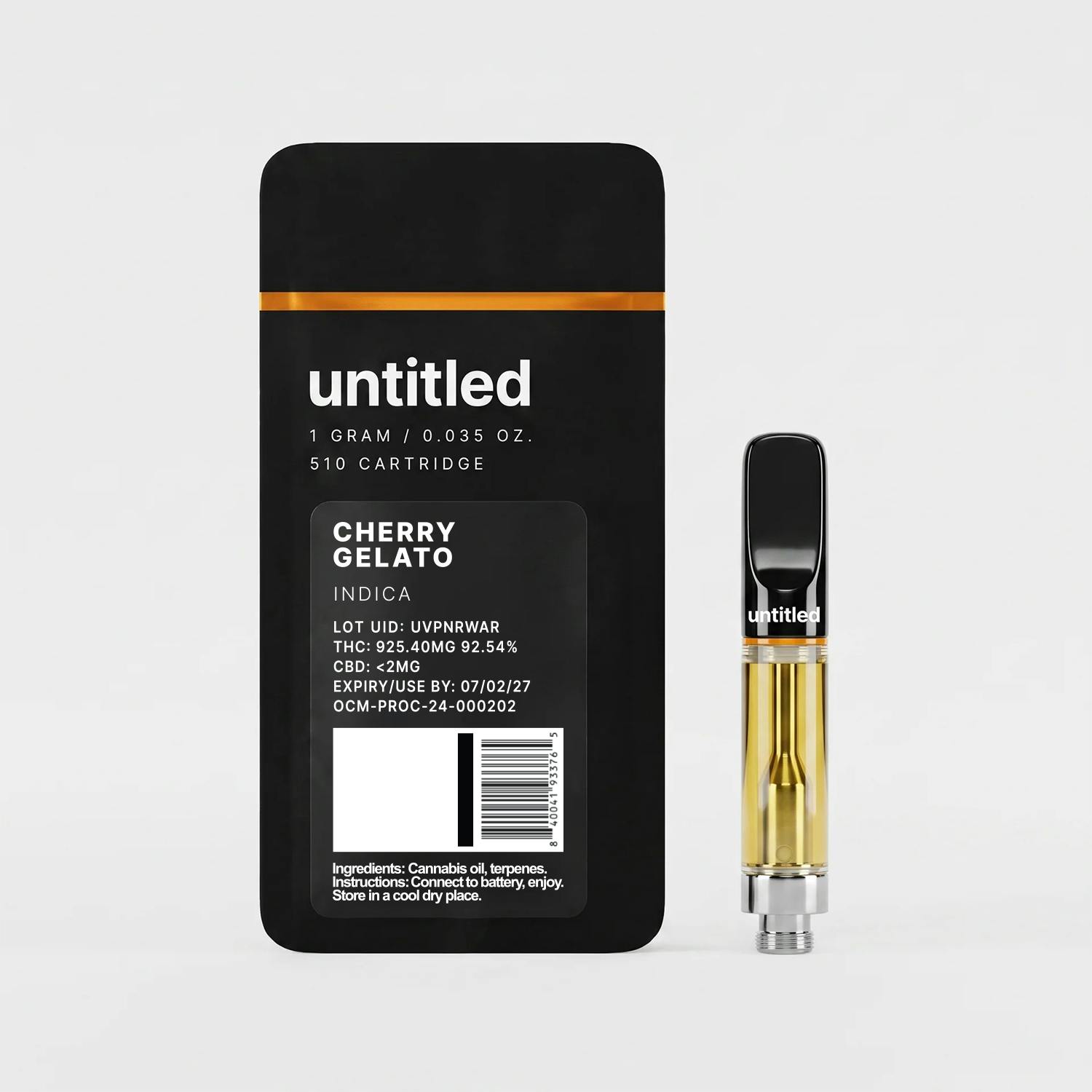 Cherry Gelato | Vape Cart (1g)
