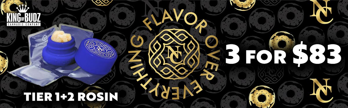 North Coast Tier 1/Tier 2 1g Rosin 3/$83