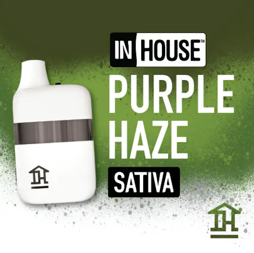 In House  – Purple Haze – Disposable 2g-active