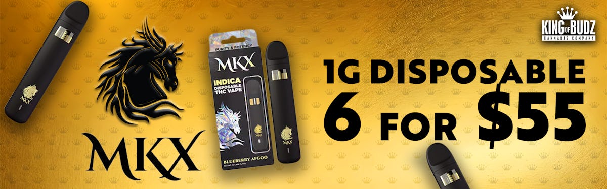 MKX 1G Disposables 6 For $55