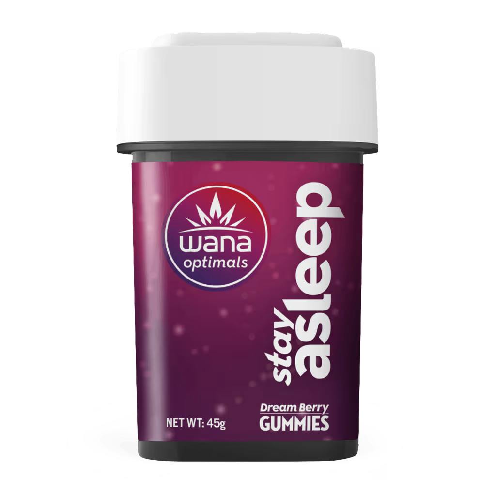 Wana Optimals Stay Asleep 2:4:1:1 10pk 100mg Gummies