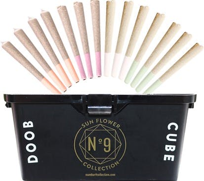 Photo of No.9 Collection – DOOB CUBE ORIGINAL – 14 Variety Pack – 1g Pre-Rolls – 4 Different Strains