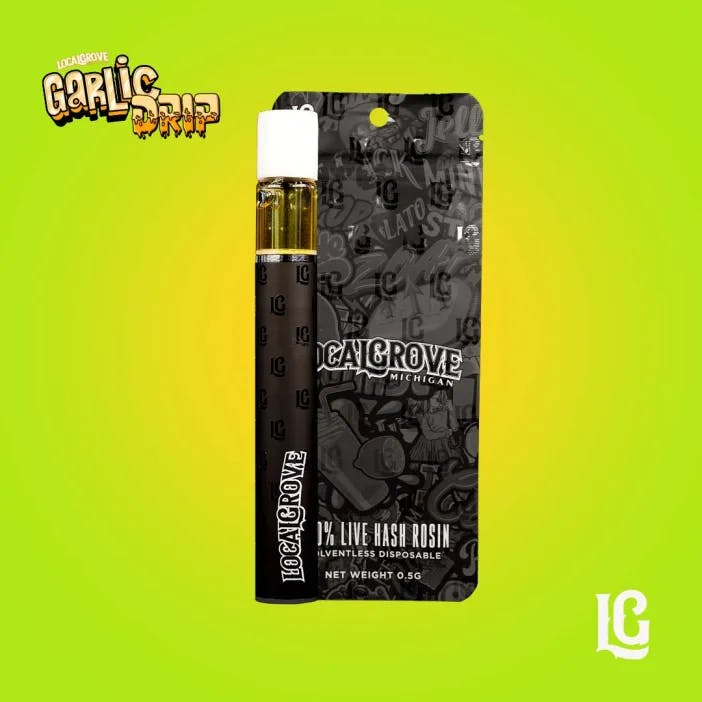 Local Grove - .5g Hash Rosin Disposable - Garlic Drip