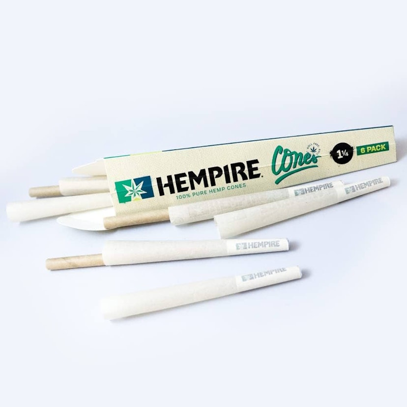Hempire Unbleached Hemp Cones 1 1/4