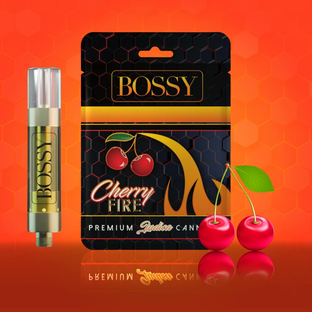 AU Bossy Cherry Fire Indica Cart North Coast Provisions