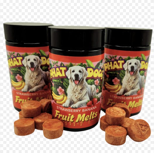 Product: Phat Dogg | Strawberry Banana | Hash Rosin Fruit Melts - 20pcs