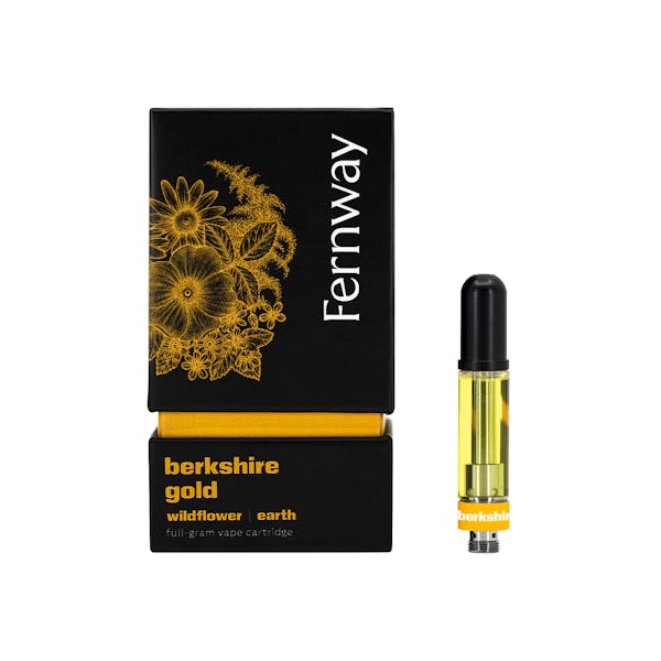 Berkshire Gold (H)- 1g Vape Cart - Fernway