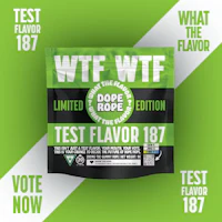 DOPE ROPE WTF | Test Flavor 187 | 200MG | LIMITED EDITION - product image at King of Budz