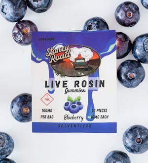 Stoney Road | 100MG Gummies | Blueberry