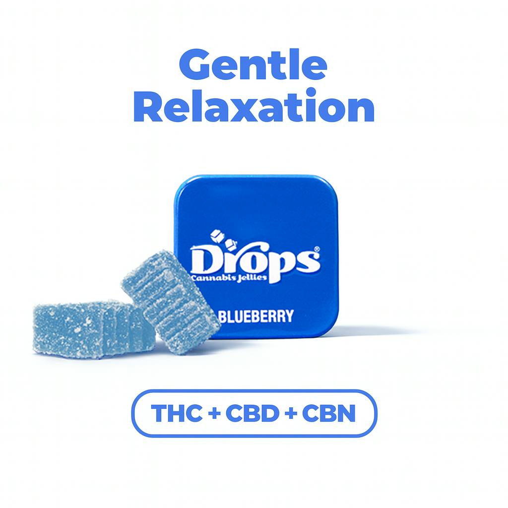 Blueberry | 10:2.5:1 | CBD:CBN:THC | 2pk | 50mg - The Flowery NY