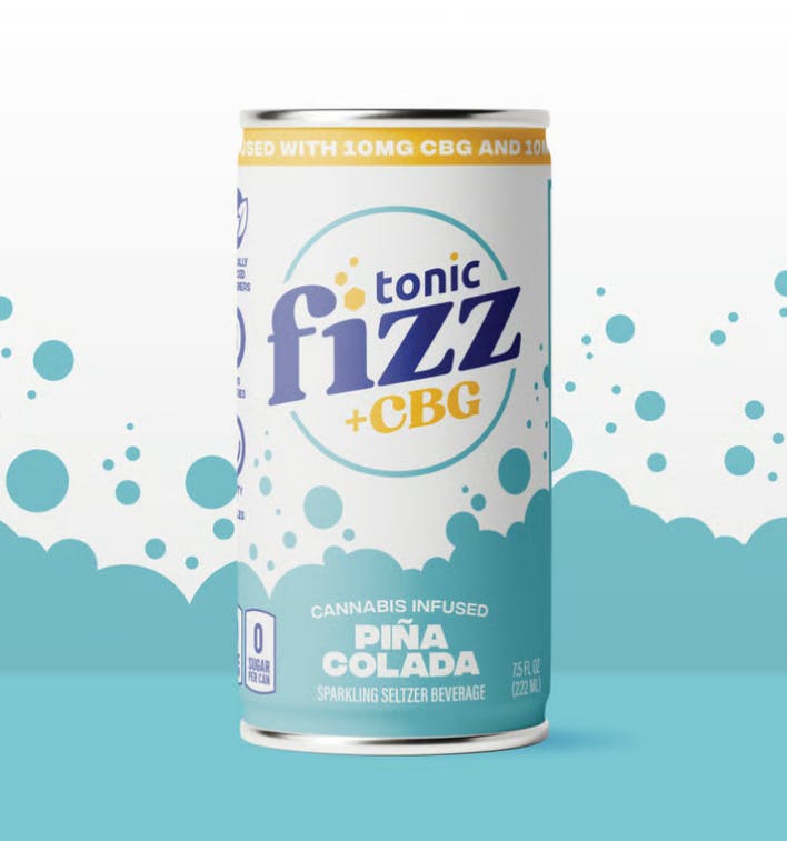 Product PTS Tonic Fizz - Pina Colada 1:1 (10mgTHC/10mgCBG)