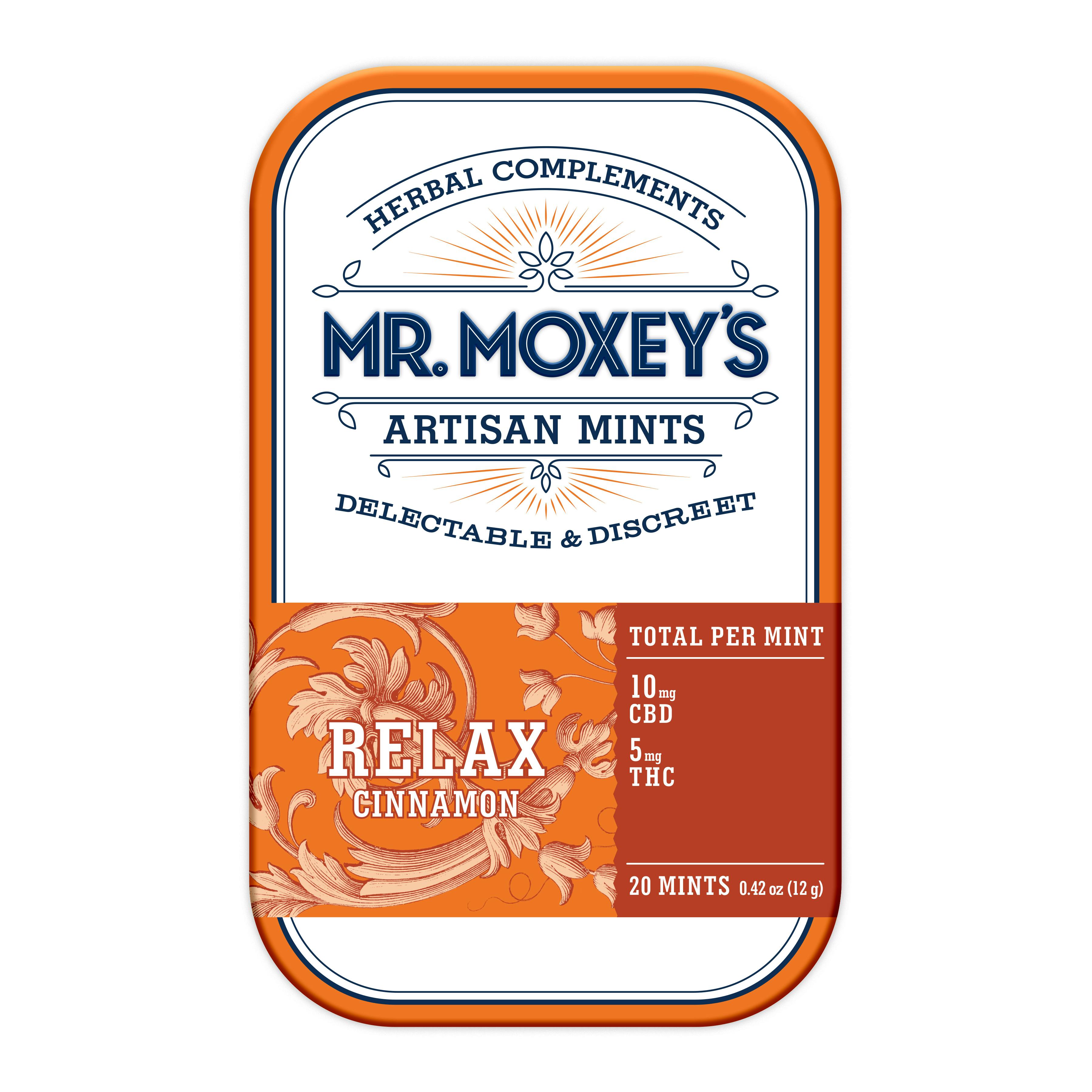 Relax 2:1 CBD Cinnamon Mints (200mg CBD/100mg THC)