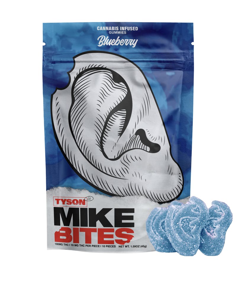 Edibles | Tyson 2.0 | Blueberry Bites | 100mg | 10ct