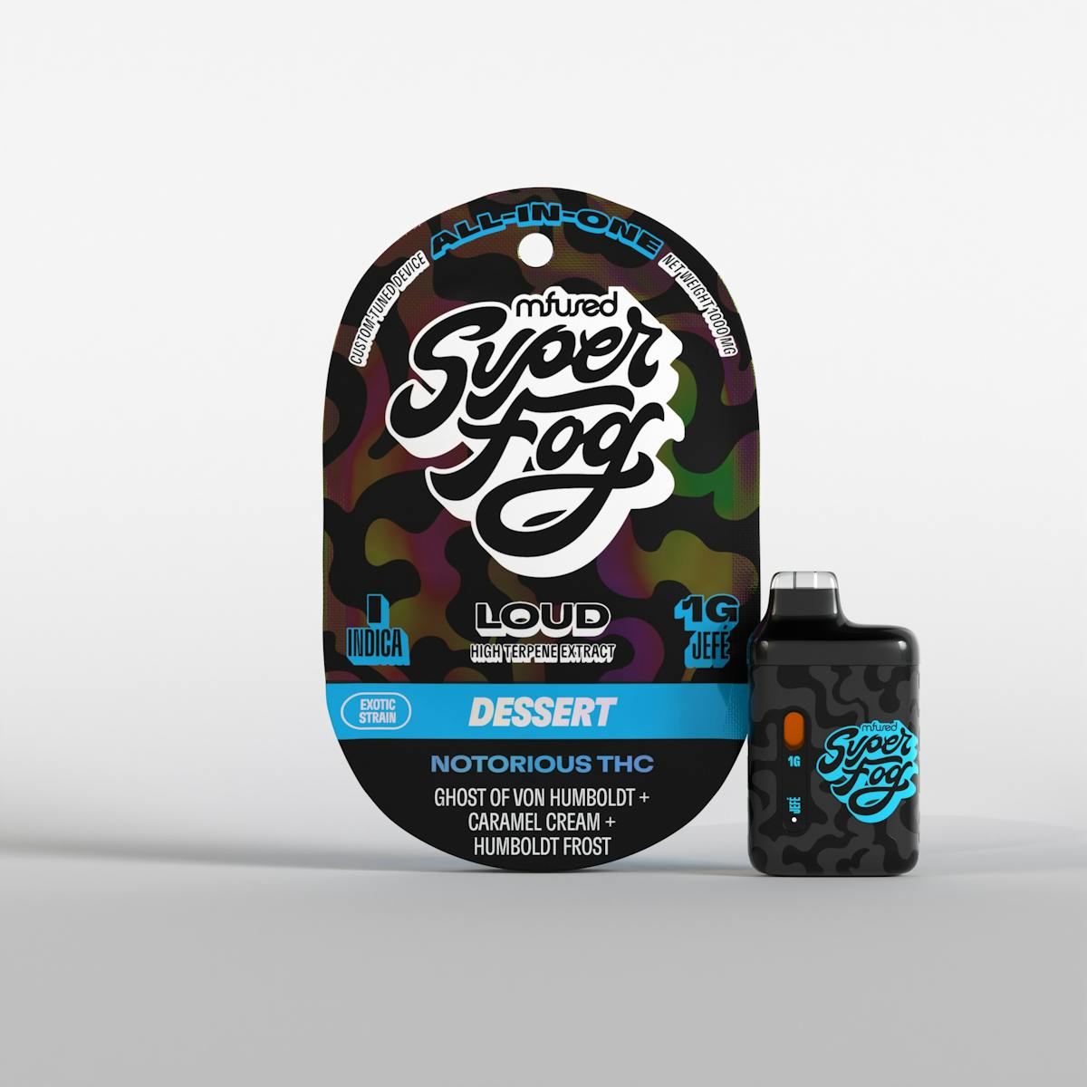 Photo of Mfused Loud Jefe XL Notorious THC Vape