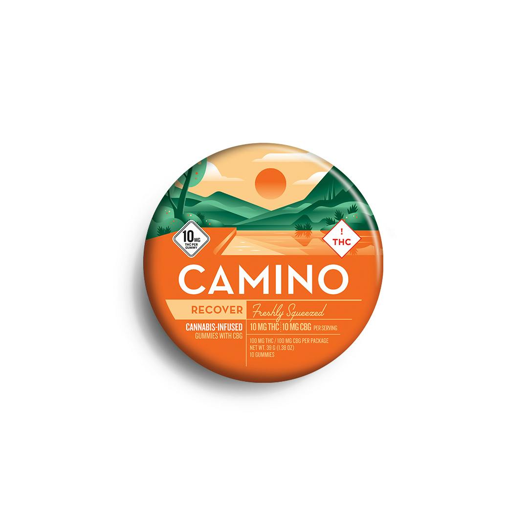 Camino | 10pk Freshly Squeezed | 10mg THC 10mg CBG