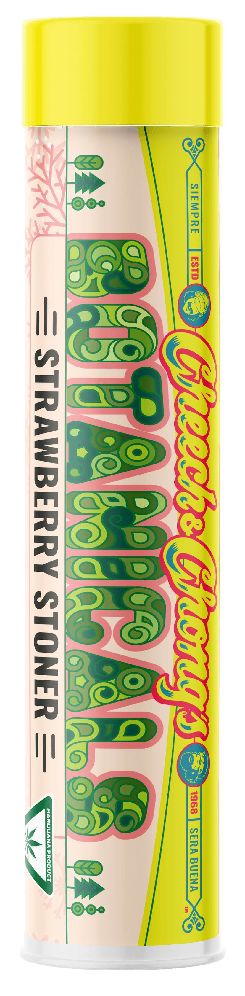 Cheech & Chong Cryo Infused Pre-roll | Strawberry Stoner