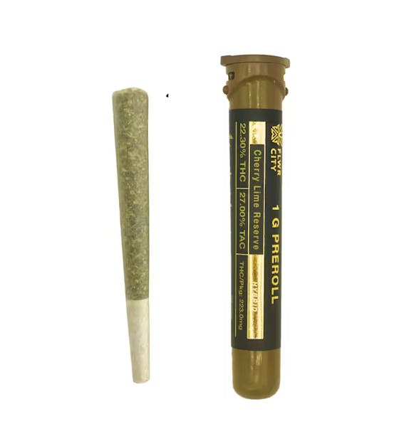 FLWR CITY Pre-Roll | Cherry Lime Reserve | 1g Pre-Roll