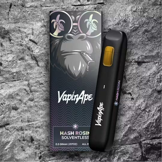 Product: VapinApe | Cherry Paloma Hash Rosin Disposable All-in-One Cartridge | 0.5g