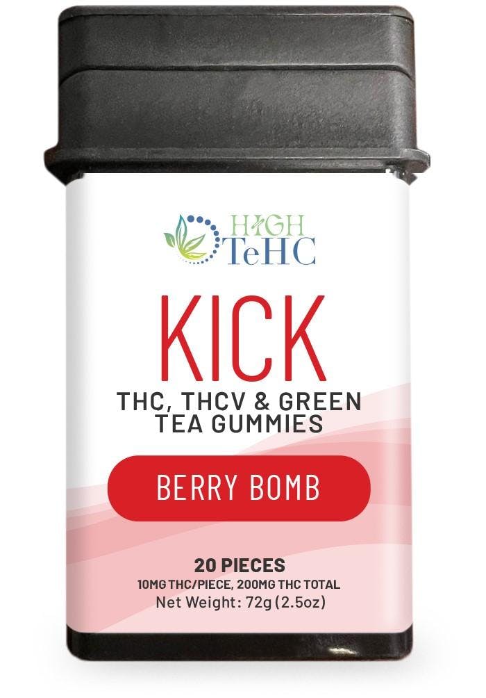 New Standard | High TeHC | Berry Bomb Kick THC:THCV Gummies | 200mg:50mg