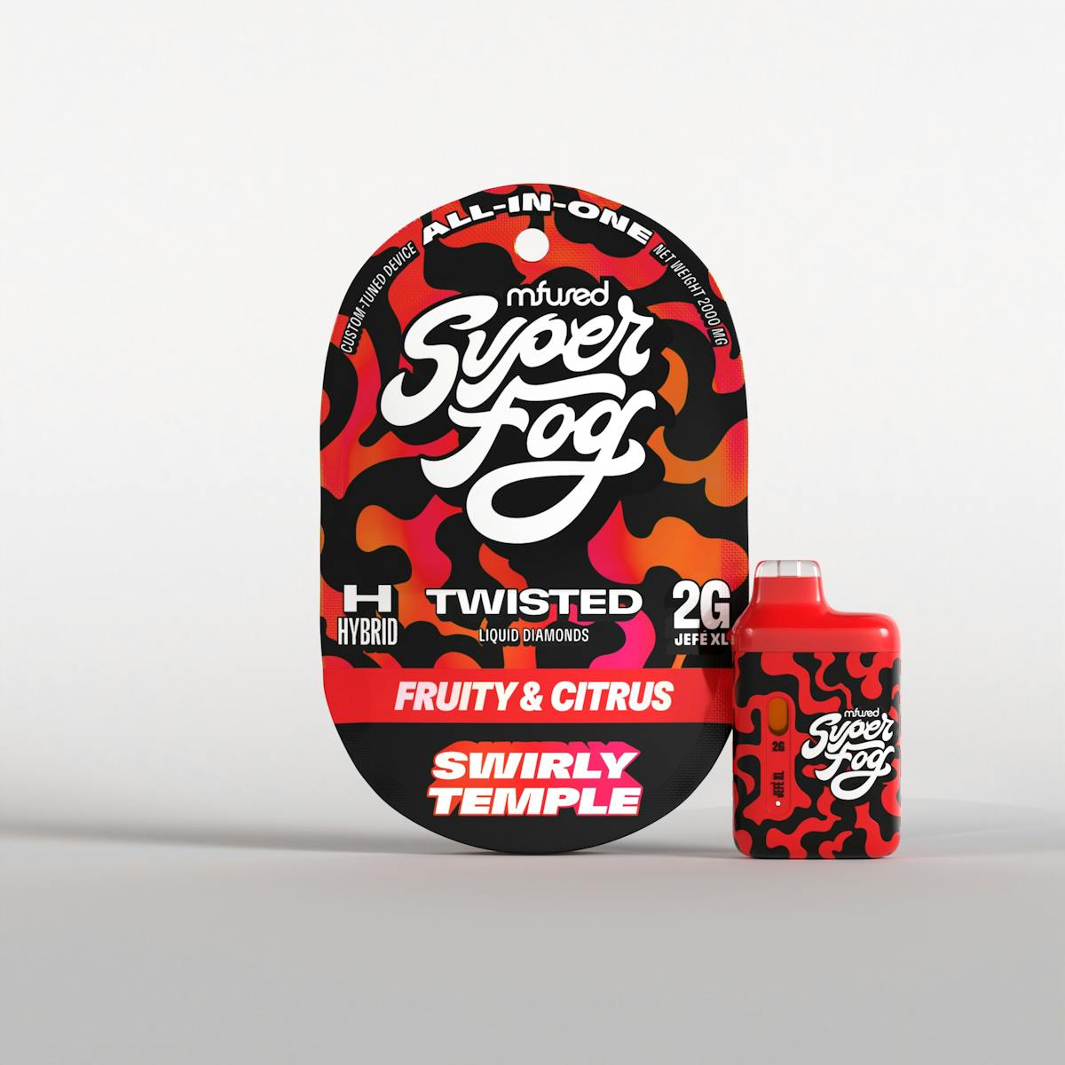 Photo of Mfused Twisted Jefe XL Swirly Temple Vape