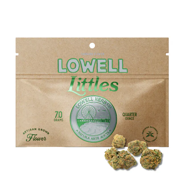 Lowell Herb Co. Lowell Littles Project Pancakes 7g (hybrid, small buds)