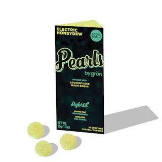 Electric Honeydew Pearls Rosin - THC - Hybrid