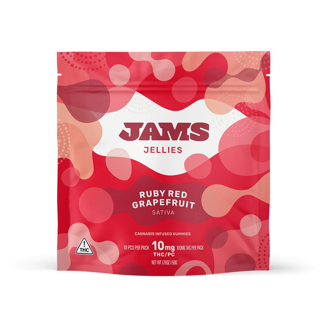 Ruby Red Grapefruit Jellies 10Pack