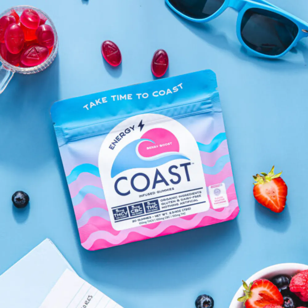Berry Boost | Energy Gummy | THC:CBC:THCV - 5:5:5 | 20 Pack (100mg