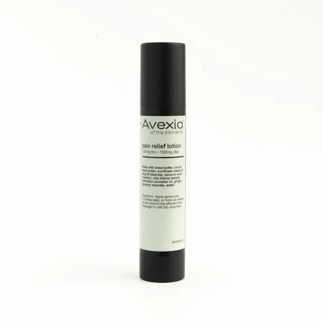 Avexia Lotion 1 THC : 1 CBD 100mg (hybrid, lotions, 2.8g)