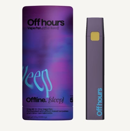 Product Off Hours | Offline. (Sleep) | Distillate | AIO | .5g