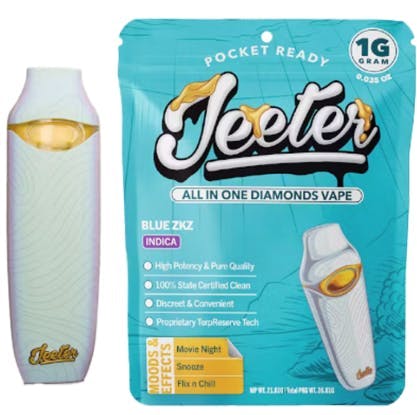 elfbar elfa master akku Shop Jeeter - SFV OG (H) Liquid Diamond Disposable Vape (1g) | Fine Fettle main image 1