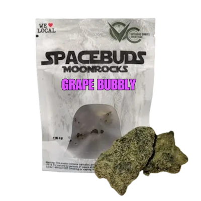 Spacebuds - 4g Moon Rocks - Grape Bubbly
