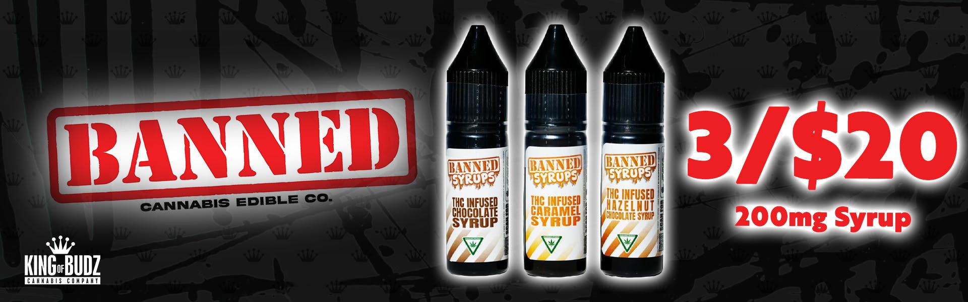 Banned 200mg Syrups - 3/$20