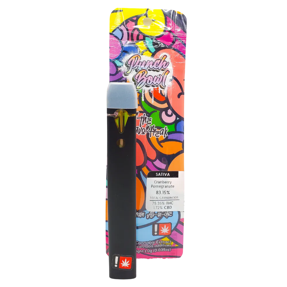 Flavored Distilate - Sativa - Cranberry Pomegranate - AIO - 1g