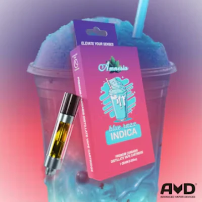 Amnesia - 1g Cart - Blue Razz
