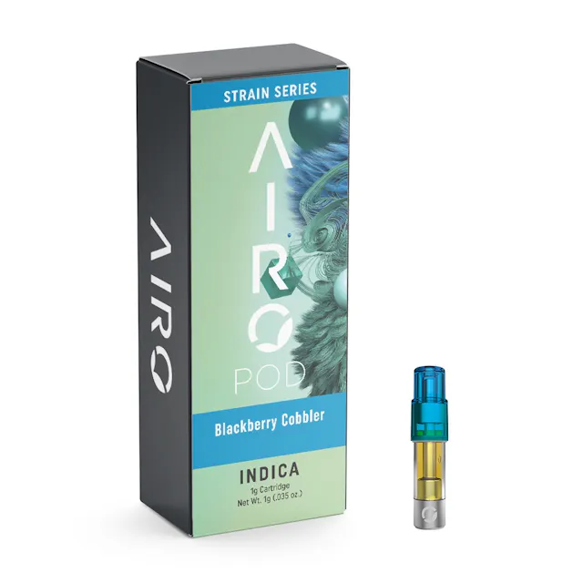 Airo Distillate Pod Blackberry Cobbler 1g (indica, pods)